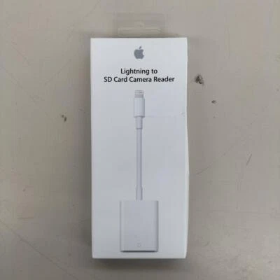 APPLE SD Card Camera Recorder A1595 Camera Reader - White good condition-Japan - Image 1 of 2