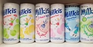Lotte Milkis Carbonated Drinks Variety Pack (6 Pack Total of 1500g) - Picture 1 of 1