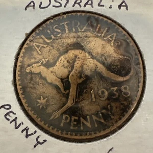 Australian Penny George VI 1938 - Bild 1 von 2
