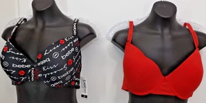 Juego de 2 sujetadores de moda BeBe Gentle Lift talla 38C - Imagen 1 de 17