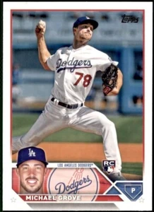 2023 Topps Series 1 #15 Michael Grove RC Base Lot of (10) Dodgers - Bild 1 von 1