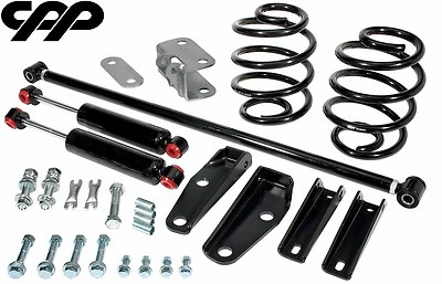 Kit completo de descenso trasero de 5" para camioneta Chevy C10 65-72 Foto 1 de 4