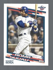 2022 Topps Opening Day Bomb Squad #BS-3 Sammy Sosa Chicago Cubs Baseball Card