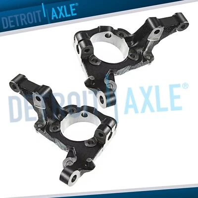 Par de nudillos de dirección delantera para Hyundai Veracruz 2007 2008 2009 2010 2011 2012 Foto 1 de 4