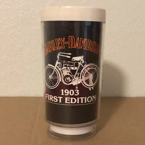 Harley Davidson 1903 First Edition Plastic Drinking Cup by Eagle, Preowned - Picture 1 of 6