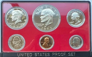 1973-S United States Proof Set with Box - Picture 1 of 6