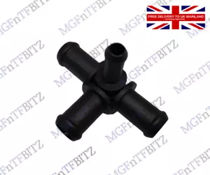 MGF MG TF CONECTOR DE 4 VÍAS PARA MONTAJE DE MANGUERA DE DERIVACIÓN DE CALENTADOR CAMISETA DE 4 VÍAS PEO000010 - Imagen 1 de 2