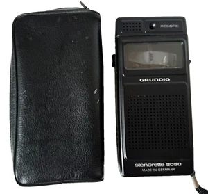 Grundig Stenorette 2050 Dictaphone Tape RecorderMade in Germany with Case - Picture 1 of 11