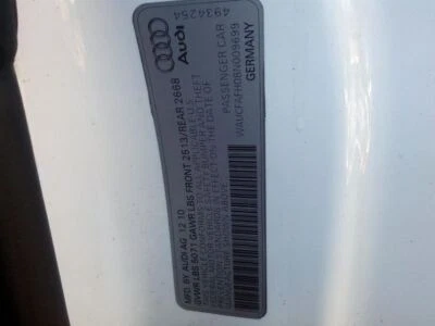 Interruptor de puerta delantera del conductor ventana convertible del conductor se adapta a 10-12 AUDI A5 1429593 Foto 1 de 4