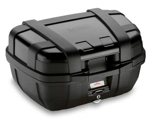 Givi TRK52B TOP BOX Black Trekker Monokey Top Case Black 52 L + E133S Backrest - Picture 1 of 10