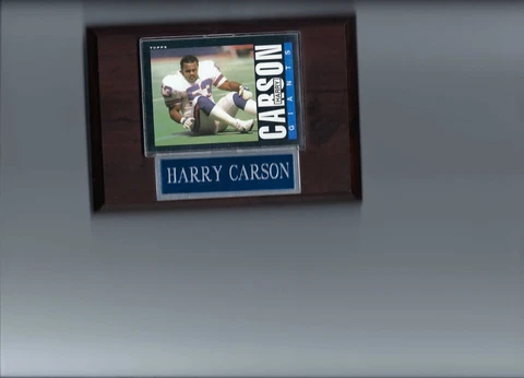 HARRY CARSON PLAQUE NEW YORK GIANTS NY FOOTBALL NFL   C2 Cover