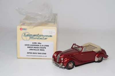 A80 1:43 LANSDOWNE MODELS LDM58A LDM 58A LAGONDA 2,6 LITRI DROP HEAD COUPE MIB - Immagine 1 di 4