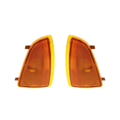 NUEVO PAR DE LUCES MARCADORAS LATERALES PARA CHEVROLET S10 1994-1996 1997 GM2550140 5976406 Foto 1 de 2