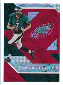 Sam Bradford 2016 Panini Unparalleled Red #128 #14/49 Philadelphia Eagles - Imagen 1 de 2