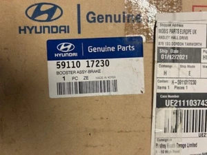 Hyundai Genuine Parts: BOOSTER ASSY-BRAKE - 5911017230 - Picture 1 of 2