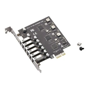 Expansion Card PCI-E to 8 Port USB 3.2 Gen1 Controller Type C 5Gbps Adapter - Picture 1 of 9