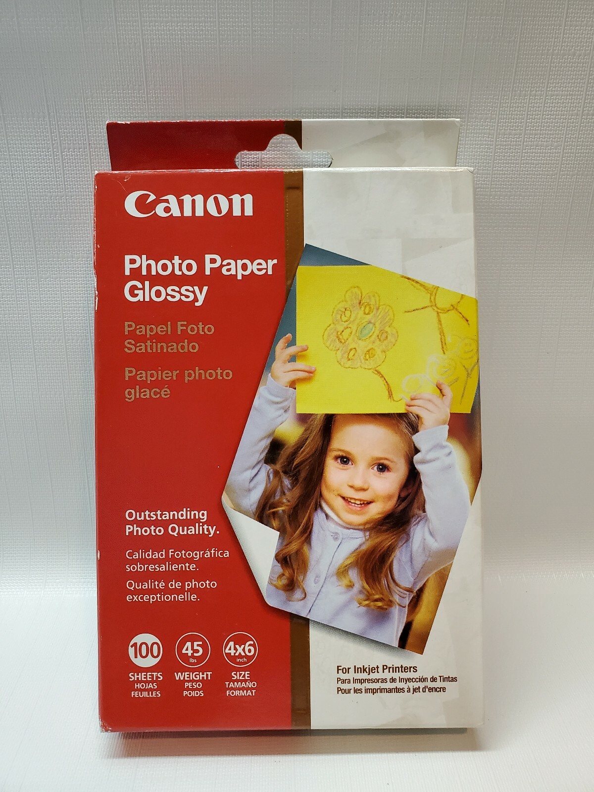 Canon 4x6 Glossy Photo Paper 100 Sheets 