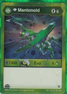 1 x Bakugan Resurgence - Diamond Mantonoid Evo Card - ENG 150 CO BR HEX New - Picture 1 of 1