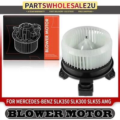 Двигатель вентилятора ОВКВ с каркасом вентилятора для Mercedes-Benz SLK280 SLK300 SLK350 SLK55 AMG  - Изображение 1 из 4