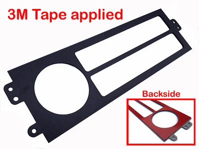 Painted Steel Climate Control Repair Plate AC Heater Control Layover w/adhesive - Изображение 1 из 4