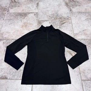 FIG Salta Performance Womens Large Black Seemless Jacket Long Sleeve Stretch - Picture 1 of 10