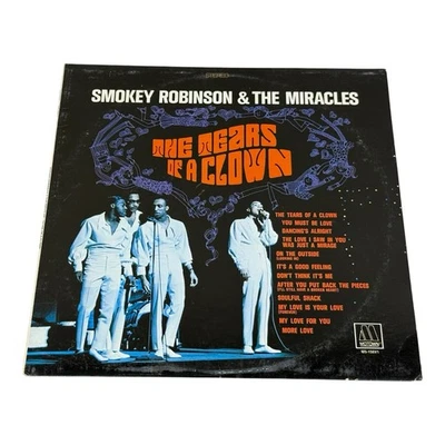 Reissue SMOKEY ROBINSON & THE MIRACLES Tears Of A Clown LP Motown M5-156V1 VG+ - Image 1 of 4