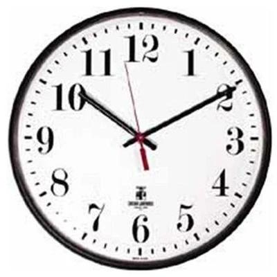 Chicago Lighthouse Contemporary 12.75" Quartz Slimline Clock - Digital - Quartz - Image 1 of 2