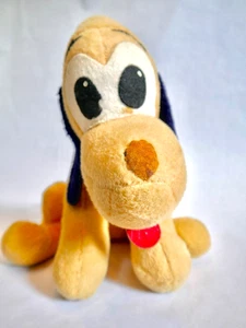RARO cane peluche PLUTO 13" personaggi WALT DISNEY produzioni Disneyland anni 60 - Foto 1 di 4