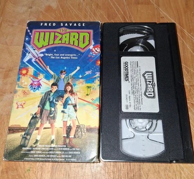 The Wizard VHS Tape Nintendo Movie Fred Savage 1989 VideoGame Arcade Goodtimes - Image 1 of 2