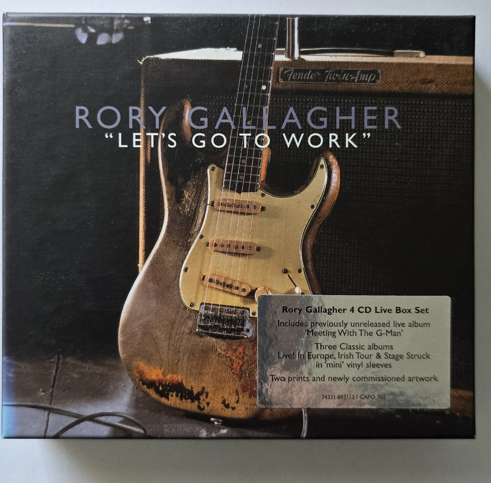 Rory Gallagher, "Let´s go to work", Box-Set, 4-CD - Bild 1 von 1