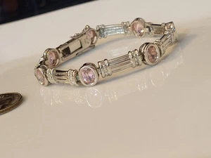 Vintage Ross-Simons Sterling Silver Bracelet - Picture 1 of 7