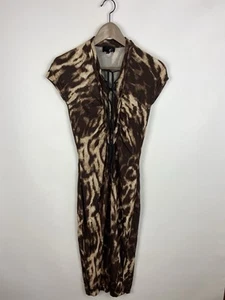 Roberto Cavalli Just Cavalli Animal Print Women's Dress Sz 40 - Picture 1 of 20