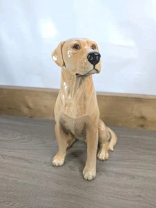 Superb Vintage BESWICK (No.2314) Labrador Retriever Fireside Dog Figure ~ 34 cm - Picture 1 of 14