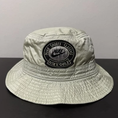 Vintage 1989 Nike Golf Sports Classic Bucket Hat NCX 2000 Adult Size Medium NWT - Image 1 of 4