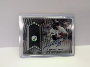 2023 Topps Chrome Baseball Authentic David Ortiz Patch Auto /40 EXCELLENT HTF - Picture 1 of 14