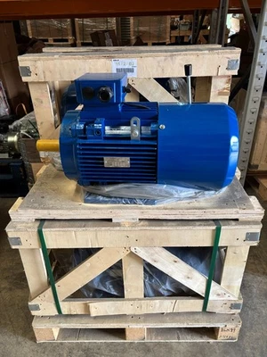 AMTECS (BRAKE MOTOR)18.5KW - 160 FRAME - 2950RPM- 3PHASE - FOOT MOUNT - 400/690v - Image 1 of 3