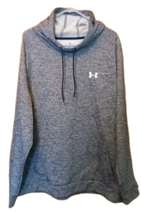 Under Armour Sweatshirt  Mens  3XL Hoodie Gray Fleece  - Picture 1 of 2
