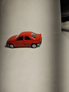 Majorette Puegot 405 Mi 16 Red No.218 Diecast Car 1/62 - Picture 1 of 12