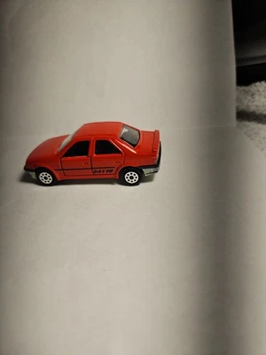 Majorette Puegot 405 Mi 16 Red No.218 Diecast Car 1/62 - Image 1 of 4