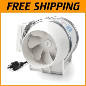 Quiet 4 Inch Duct Fan, 280 CFM Ventilation Exhaust Fan - Picture 1 of 9