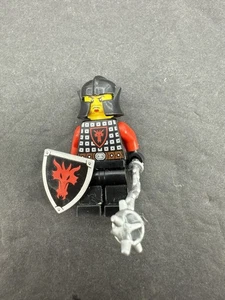 Lego Castle Minifigure - Cavaliere Drago Scala Posta con Scudo 70404 - Foto 1 di 8