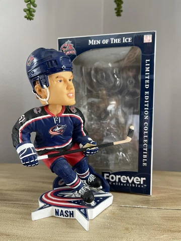 RICK NASH Columbus Blue Jackets NHL Nationwide Arena EXCLUSIVE Bobblehead NIB! Cover