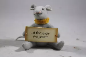 SCABBERS from Harry Potter - Ron Weasley School Trunk 2000 Hallmark 10" Figurine - Picture 1 of 9