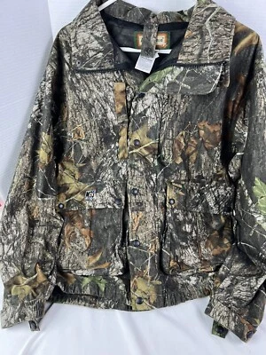 Remington Multi-Guard Camo Jacket Men's Medium Mesh Lining Hood Mossy Oak - Image 1 of 4