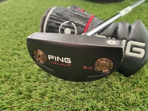 Ping Vault 2.0 Black Piper C Center Shaft Mid Mallet Putter (34") - Picture 1 of 9