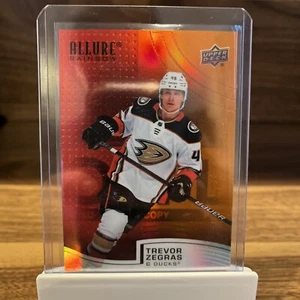 2021-22 Upper Deck Allure - Rainbow Red Orange #R-41 Trevor Zegras (RC) - Imagen 1 de 2
