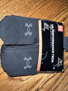 Under Armour Unisex Kids Crew Socks Black Performance 5 Pairs Size 13.5-4 Youth - Picture 1 of 2