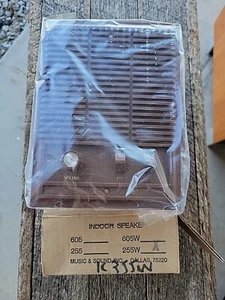 Altoparlante da interno vintage 255w citofono Nutone - Foto 1 di 4