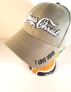 BALL CAP JESUS CHRIST HAT LIGHT BROWNCOLOR-NEW WITHOUT TAGS - Picture 1 of 6