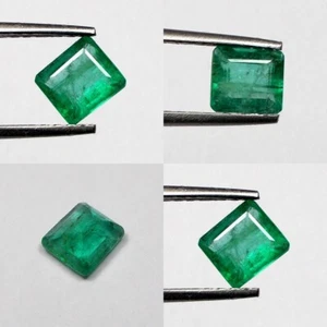 Emeraude de Zambie, taille émeraude/1,41 carats - Picture 1 of 1